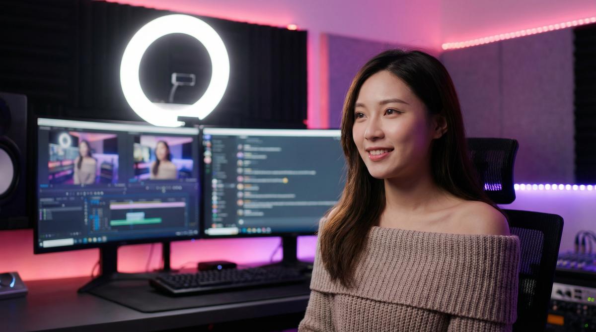 媚黑影视传媒视频制作现场